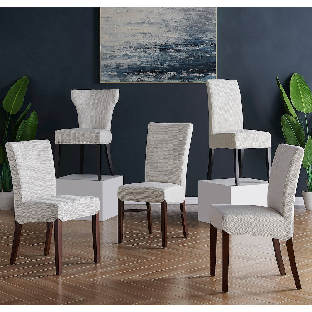 Valencia Fabric Dining Side Chair, (Set of 2). Picture 10