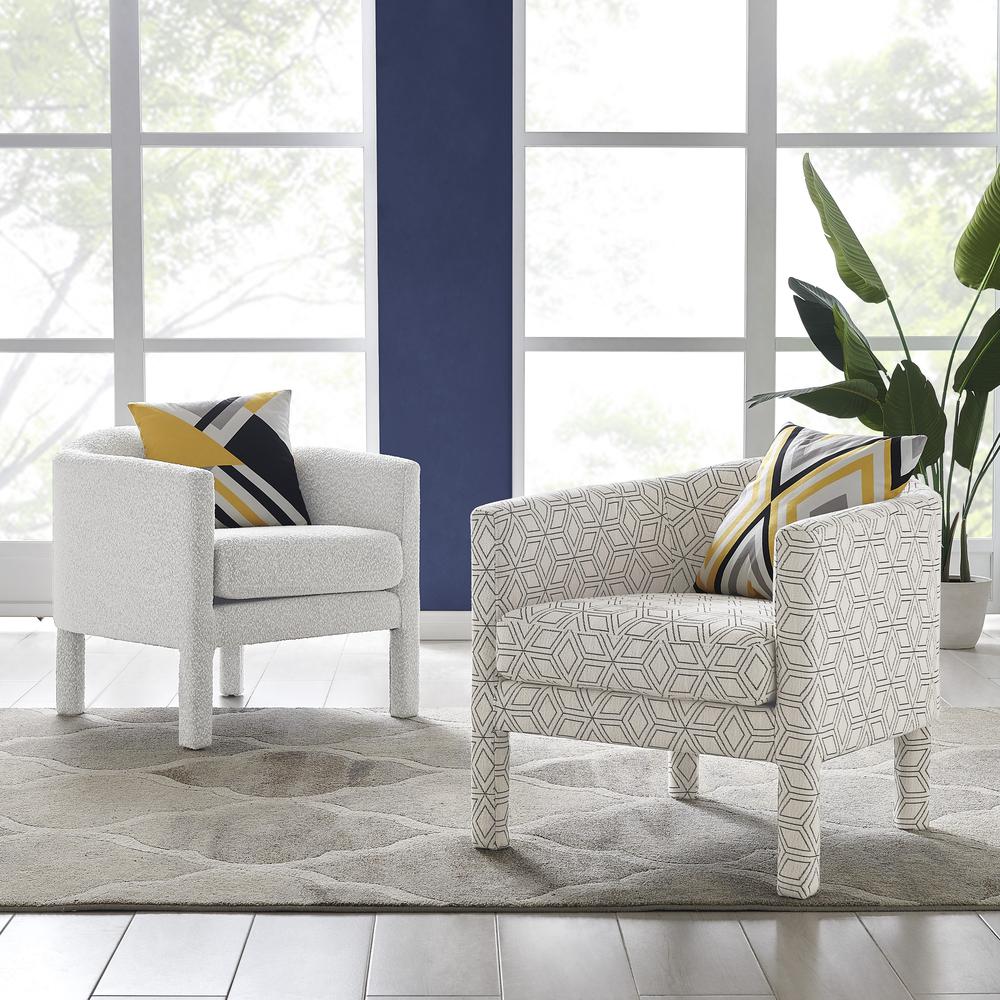 Jennifer Fabric Accent Arm Chair. Picture 7