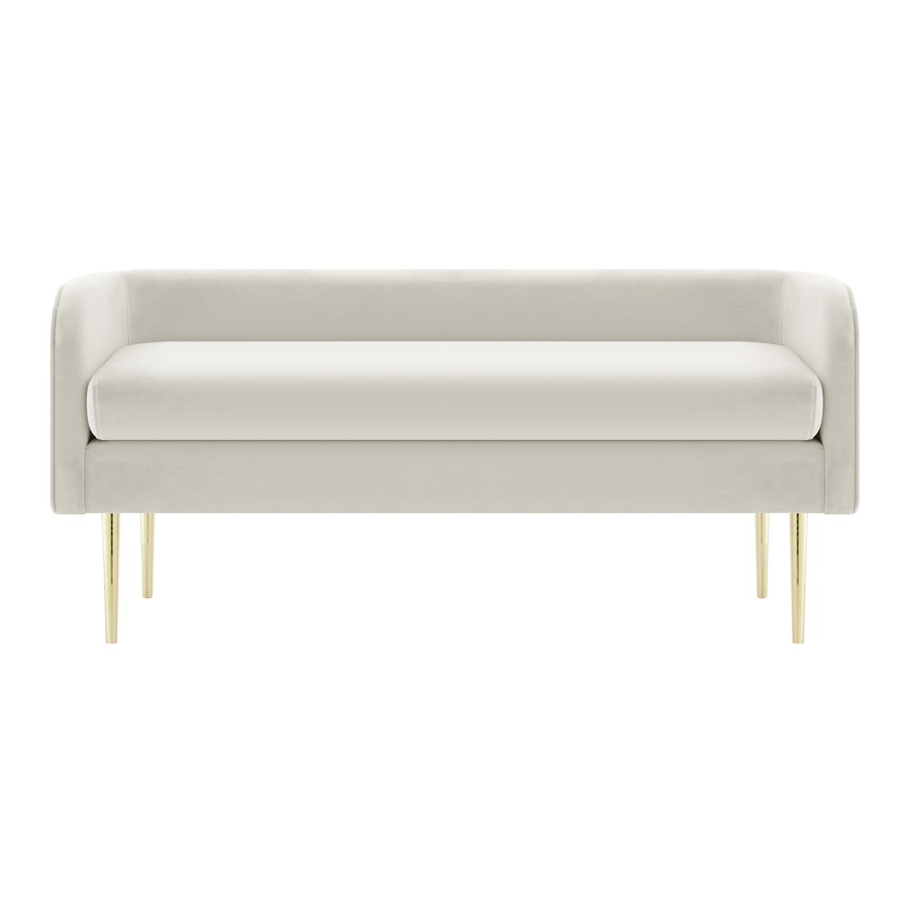 Marsha Velvet Bench. Picture 2