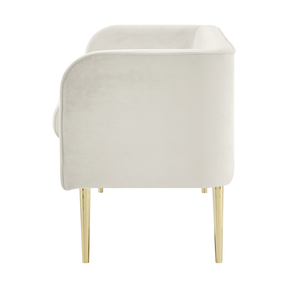 Marsha Velvet Bench. Picture 3