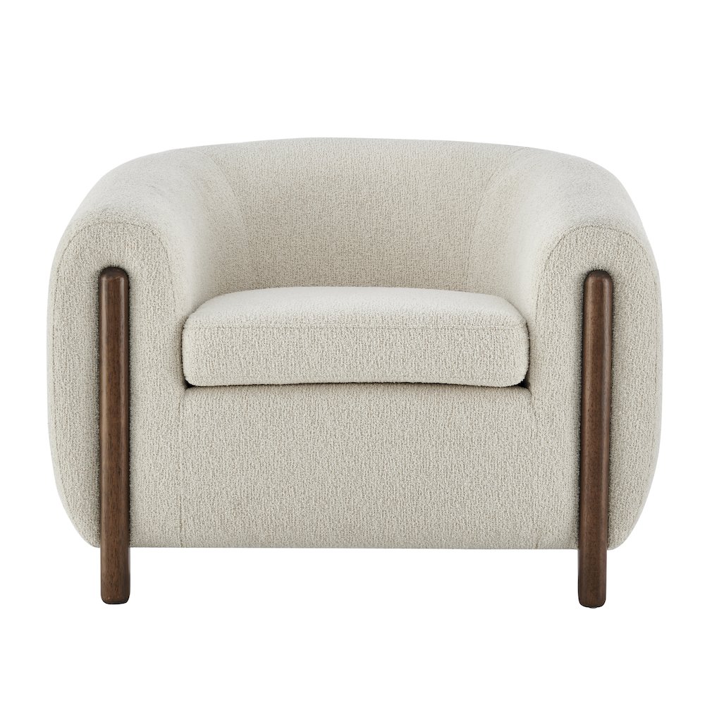 Cordelia Boucle Accent Arm Chair. Picture 2