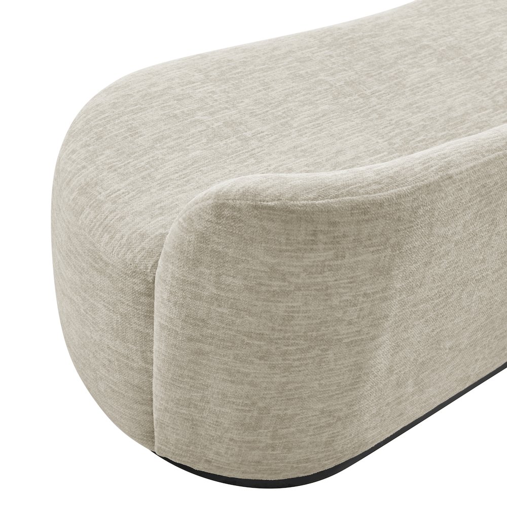 Mandy Fabric Bench. Picture 6