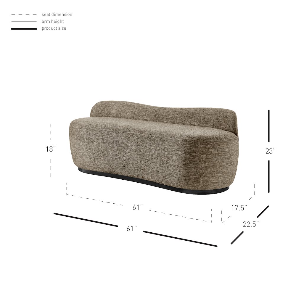 Mandy Fabric Bench. Picture 11