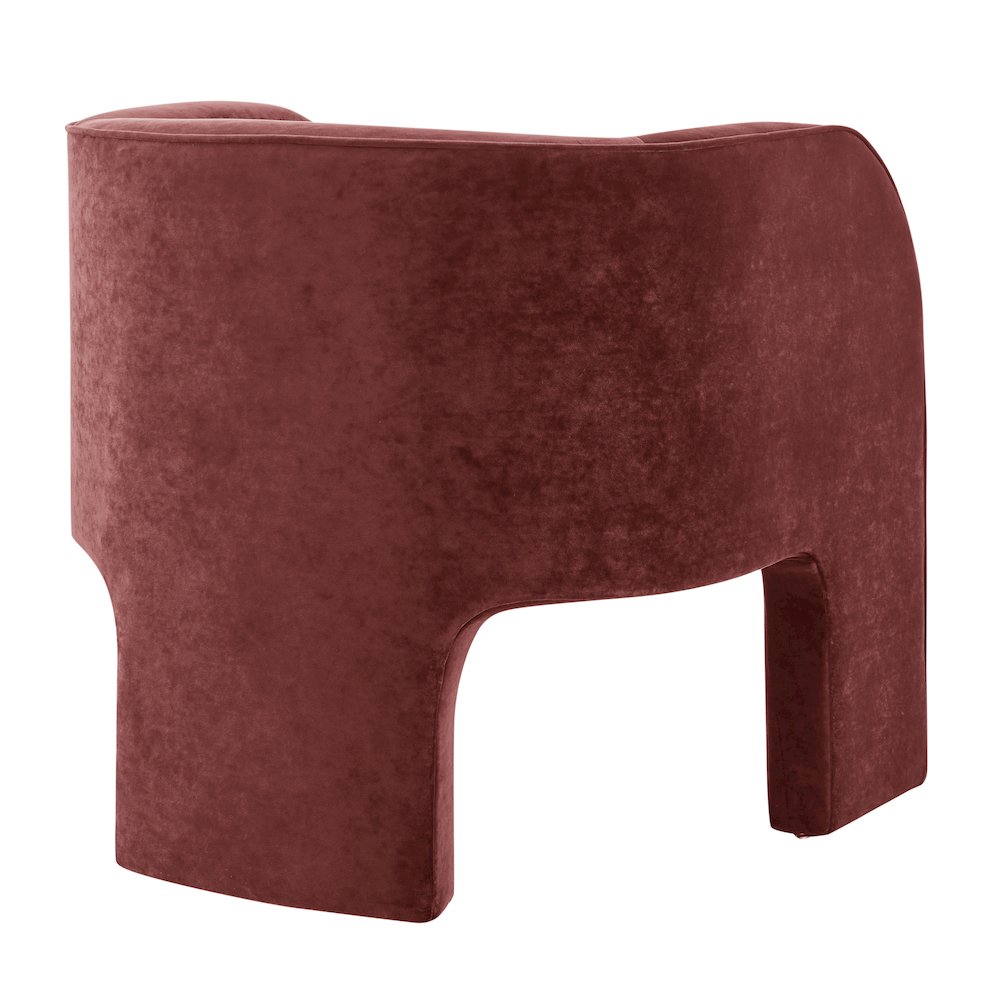 Matteo Velvet Accent Arm Chair. Picture 5