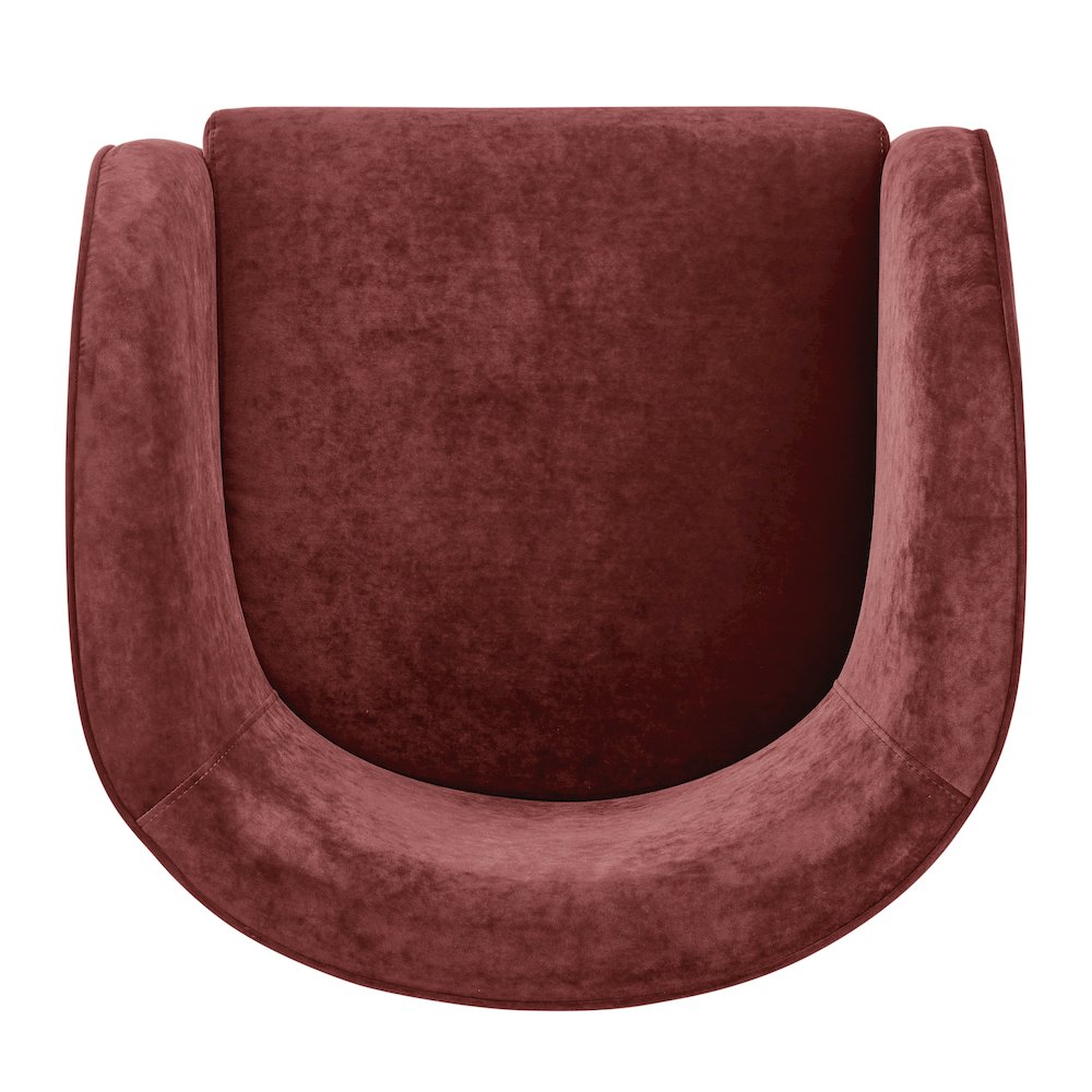 Matteo Velvet Accent Arm Chair. Picture 6