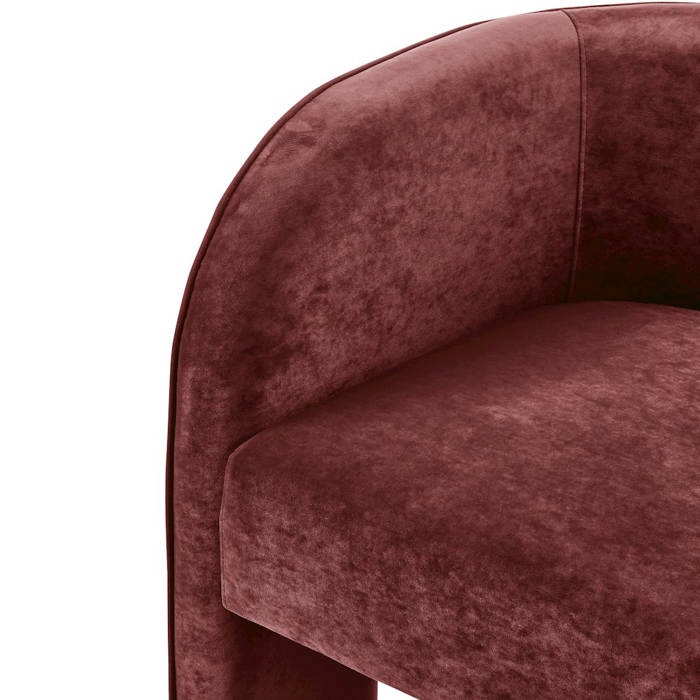 Matteo Velvet Accent Arm Chair. Picture 8