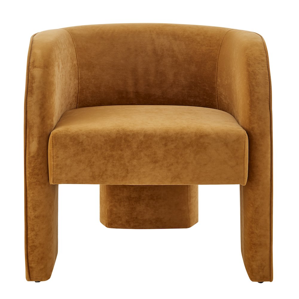 Matteo Velvet Accent Arm Chair. Picture 2