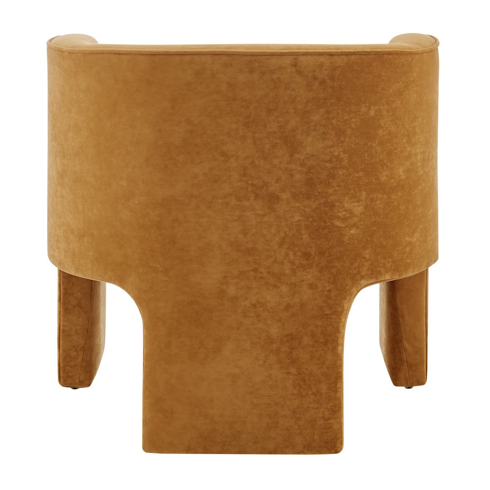 Matteo Velvet Accent Arm Chair. Picture 4