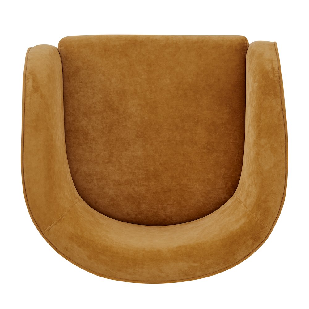 Matteo Velvet Accent Arm Chair. Picture 6