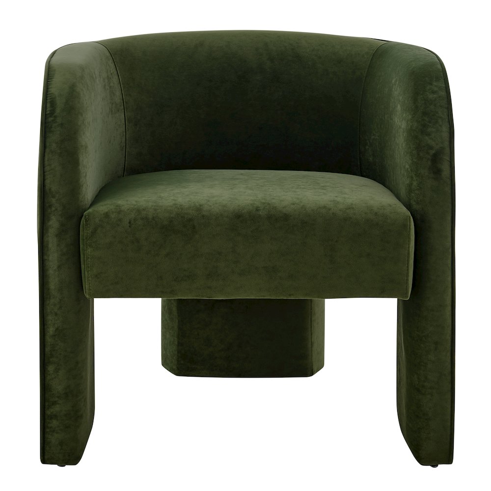 Matteo Velvet Accent Arm Chair. Picture 2