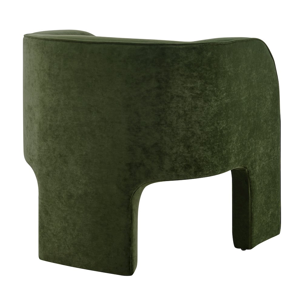 Matteo Velvet Accent Arm Chair. Picture 5