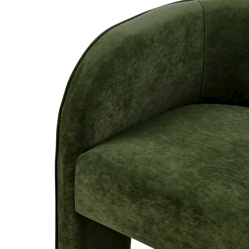 Matteo Velvet Accent Arm Chair. Picture 8