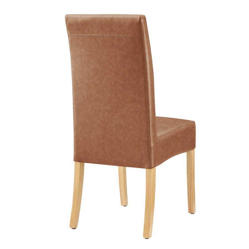 Valencia Faux Leather Dining Side Chair, (Set of 2). Picture 5