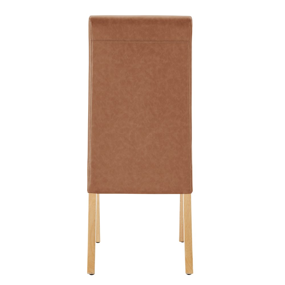 Valencia Faux Leather Dining Side Chair, (Set of 2). Picture 4