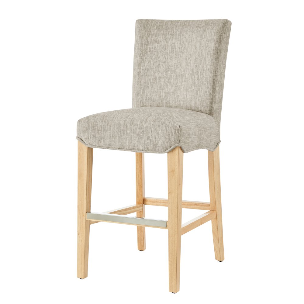 Milton Fabric Counter Stool. Picture 1