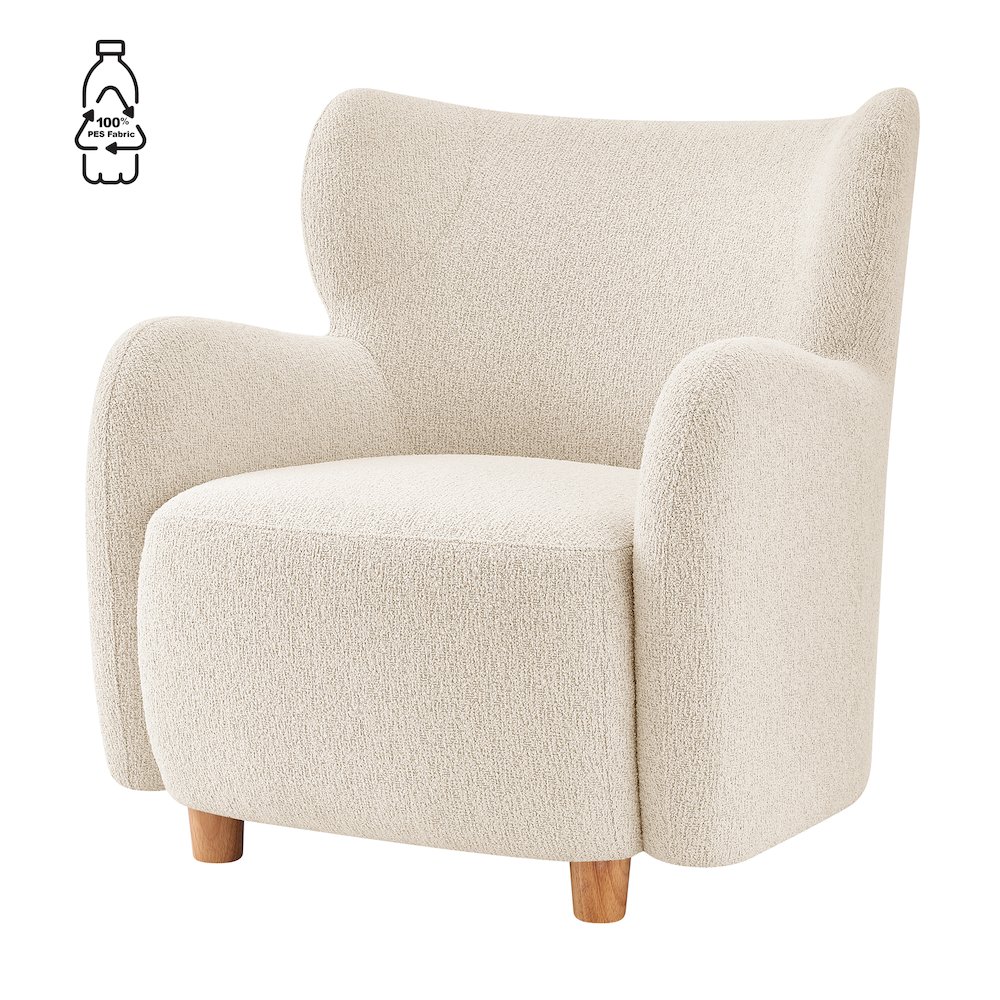 Tiffany Boucle Accent Arm Chair. Picture 1