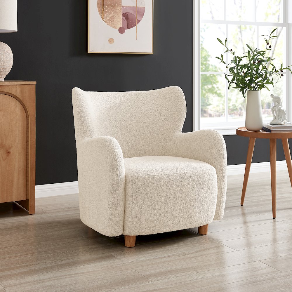 Tiffany Boucle Accent Arm Chair. Picture 10