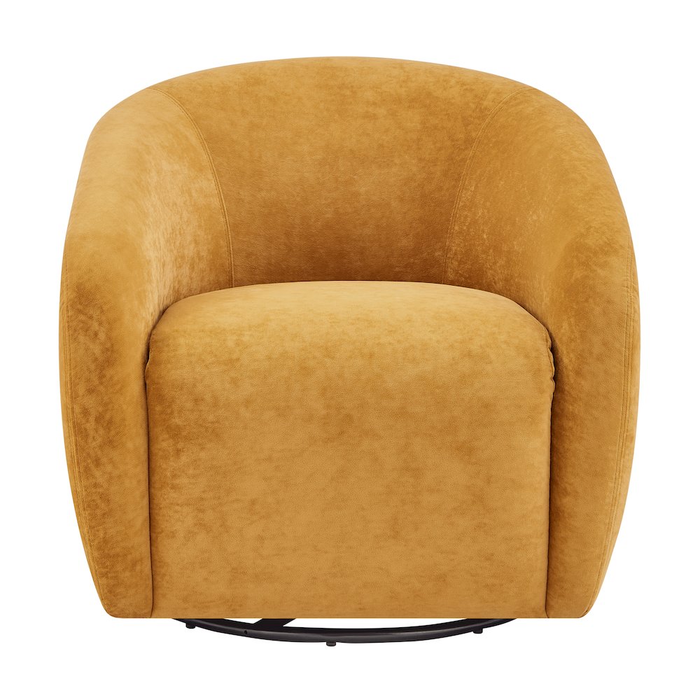 Regina Velvet Swivel Accent Arm Chair. Picture 2