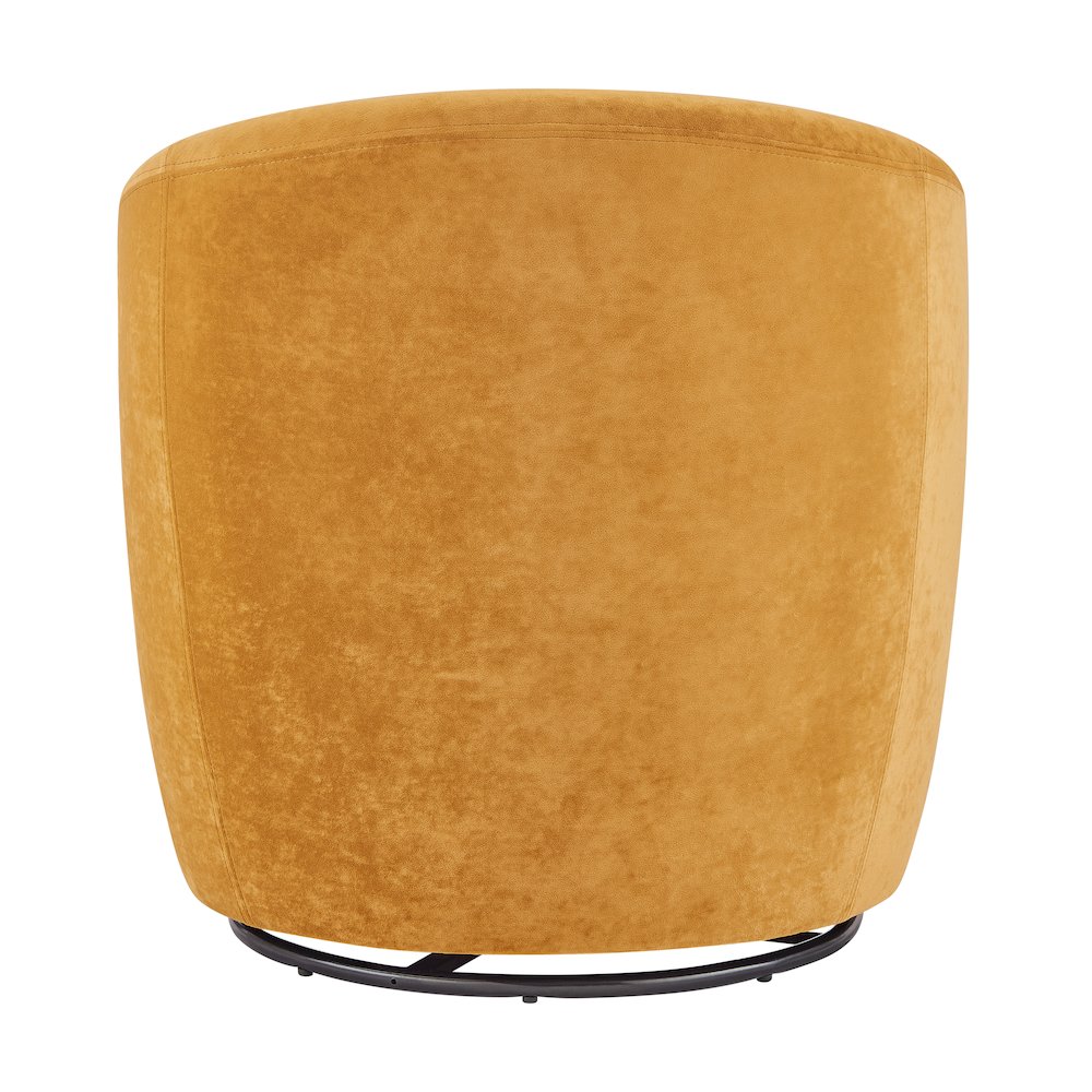 Regina Velvet Swivel Accent Arm Chair. Picture 4
