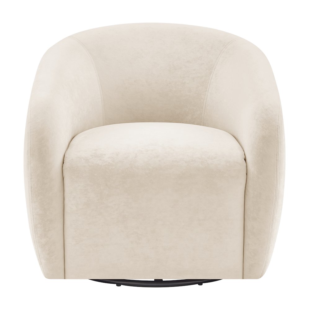 Regina Velvet Swivel Accent Arm Chair. Picture 2