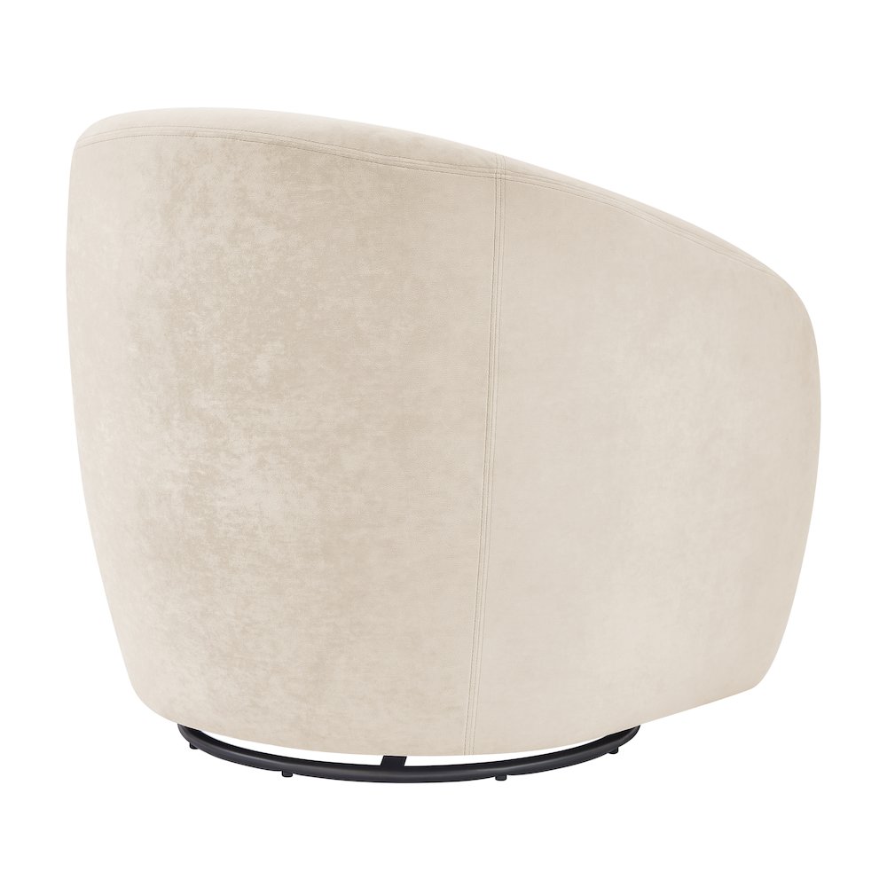 Regina Velvet Swivel Accent Arm Chair. Picture 5
