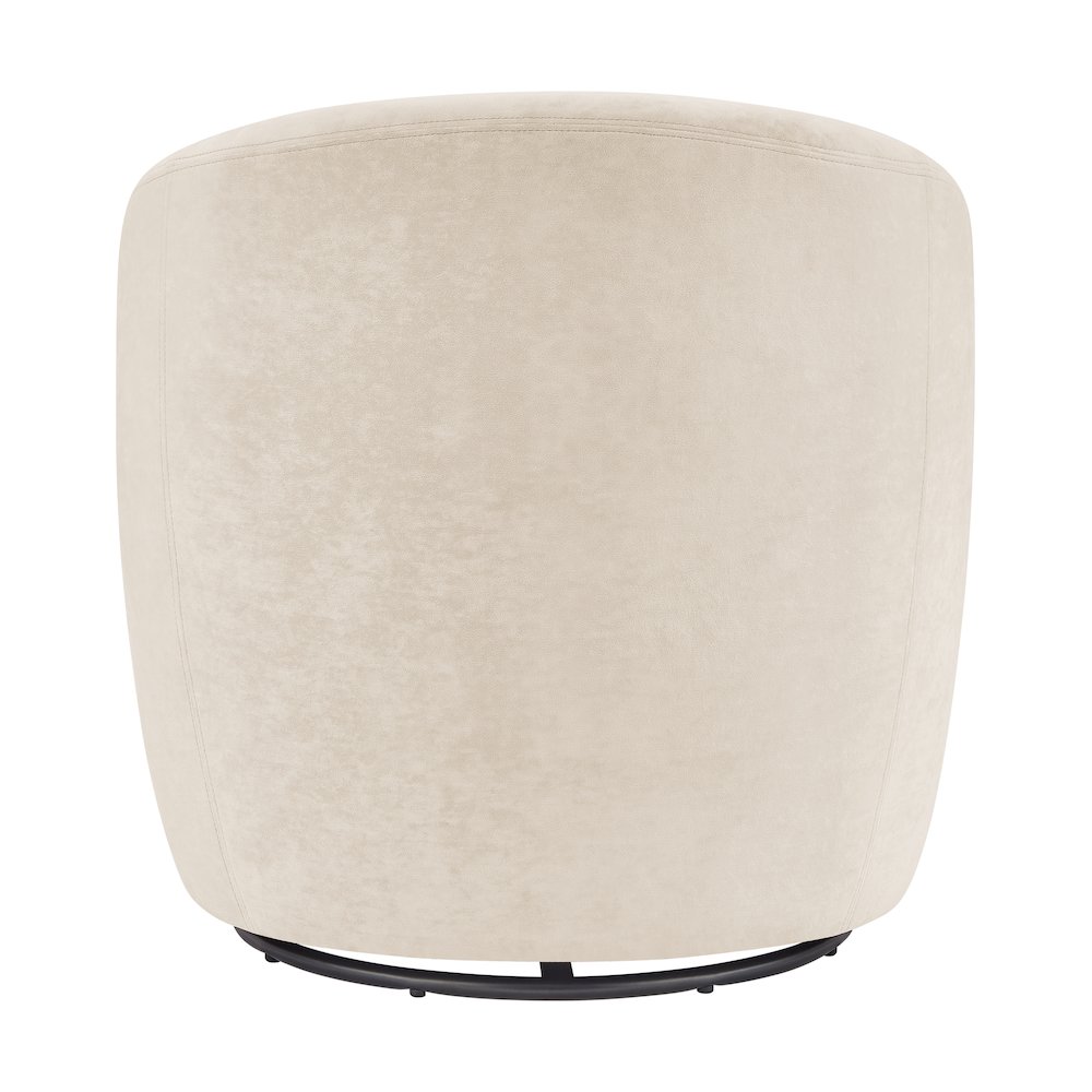 Regina Velvet Swivel Accent Arm Chair. Picture 4