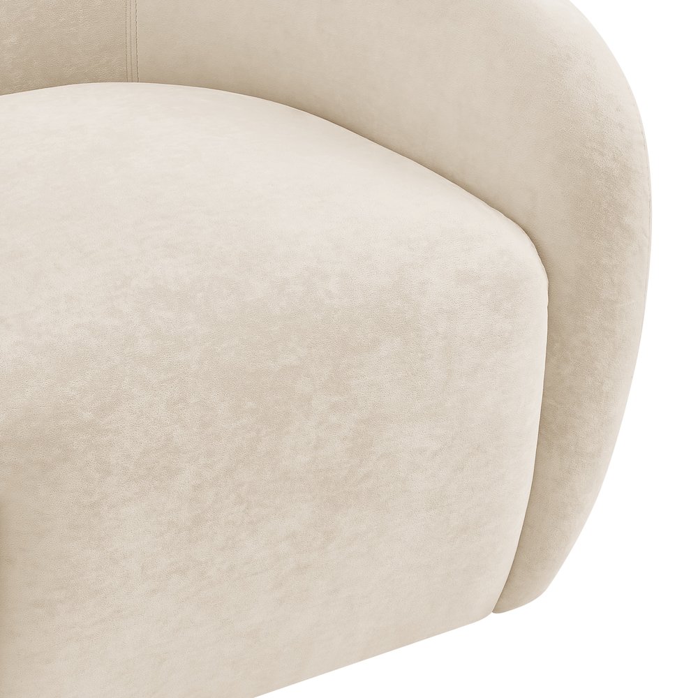 Regina Velvet Swivel Accent Arm Chair. Picture 7