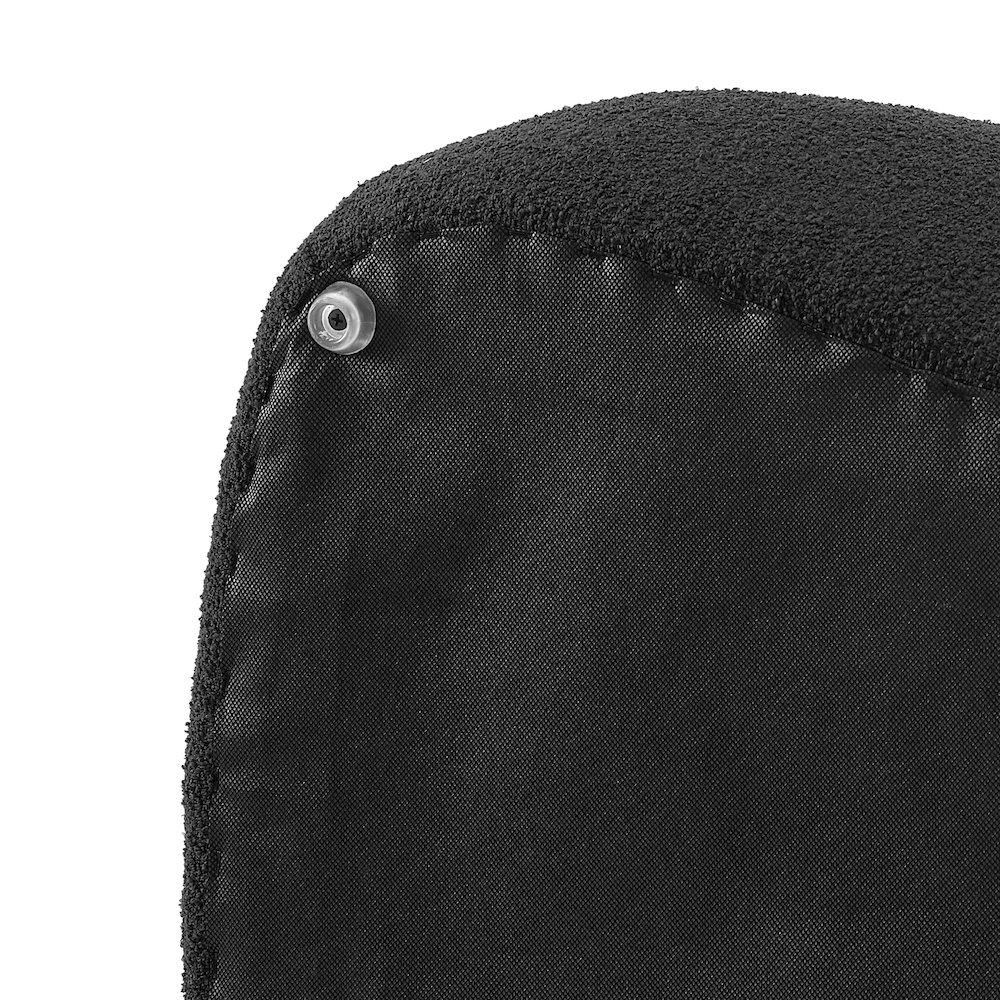 Carlese Boucle Small Ottoman. Picture 9