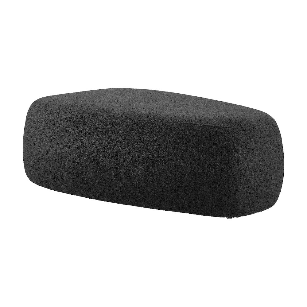 Carlese Boucle Big Ottoman. Picture 5
