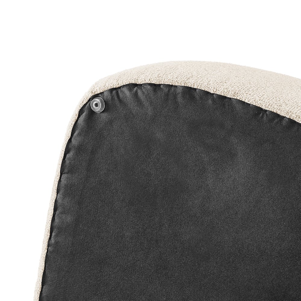 Carlese Boucle Big Ottoman. Picture 9