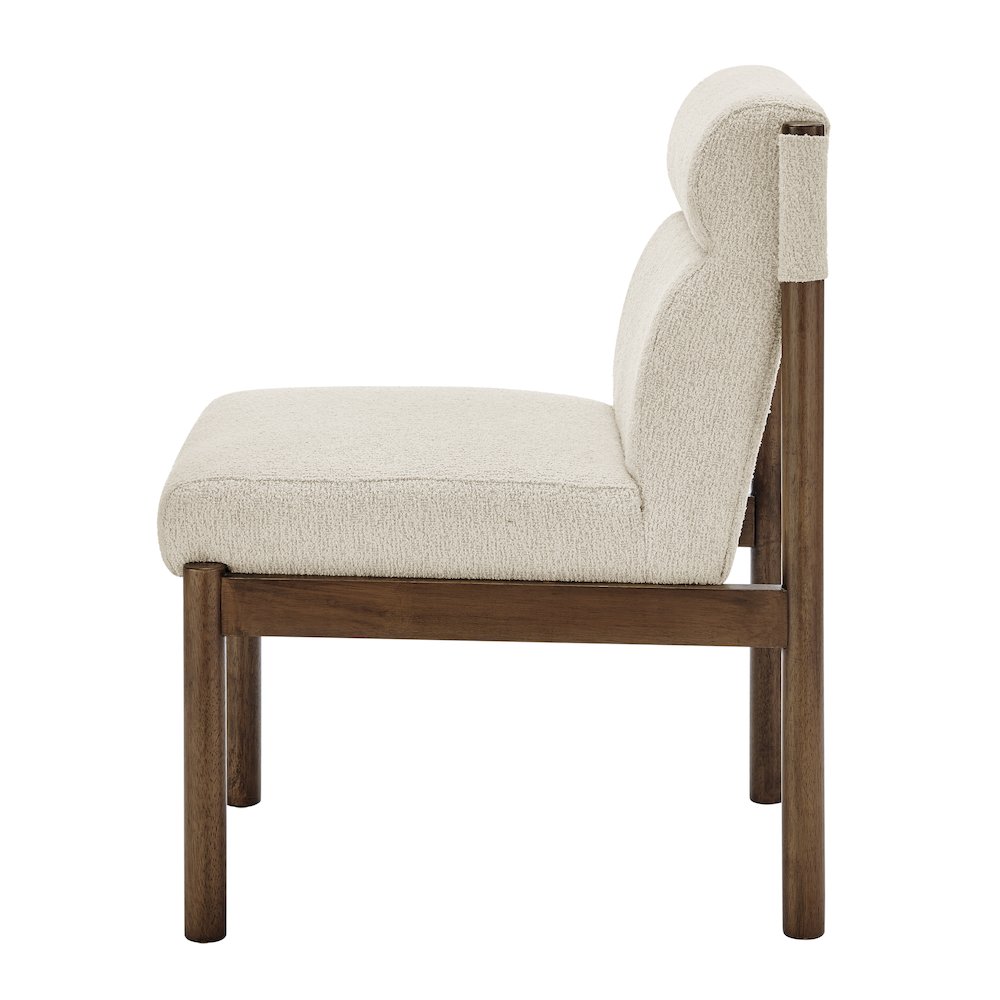 Micah Boucle Dining Side Chair. Picture 3