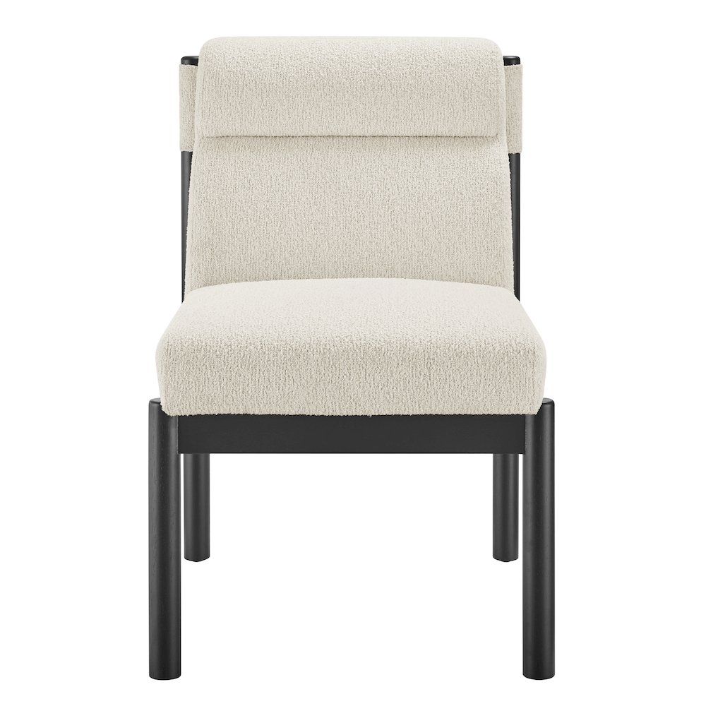Micah Boucle Dining Side Chair. Picture 2