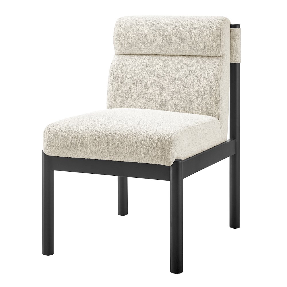 Micah Boucle Dining Side Chair. Picture 1