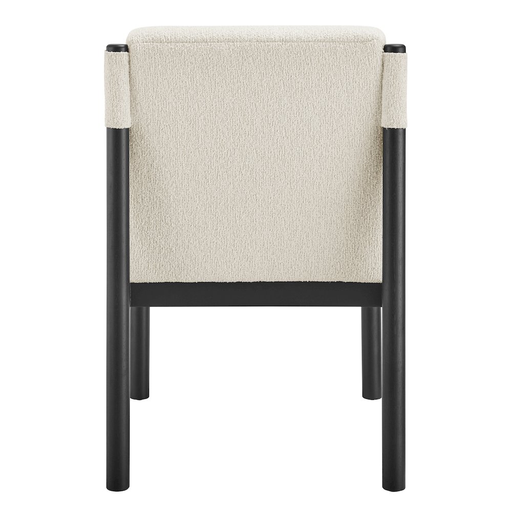 Micah Boucle Dining Side Chair. Picture 4