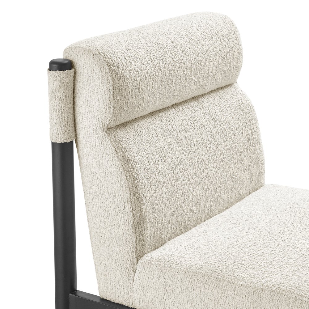 Micah Boucle Dining Side Chair. Picture 7