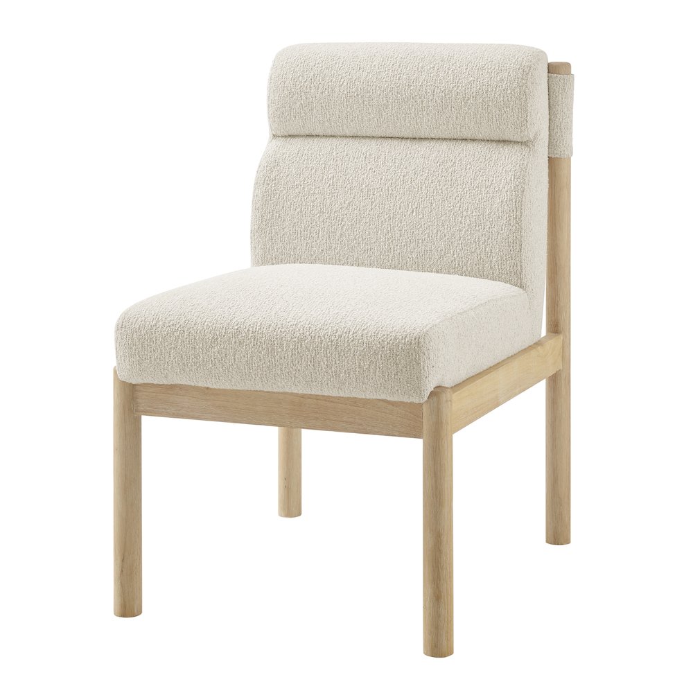 Micah Boucle Dining Side Chair. Picture 1