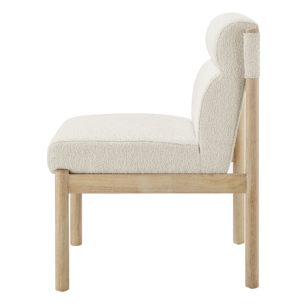 Micah Boucle Dining Side Chair. Picture 3