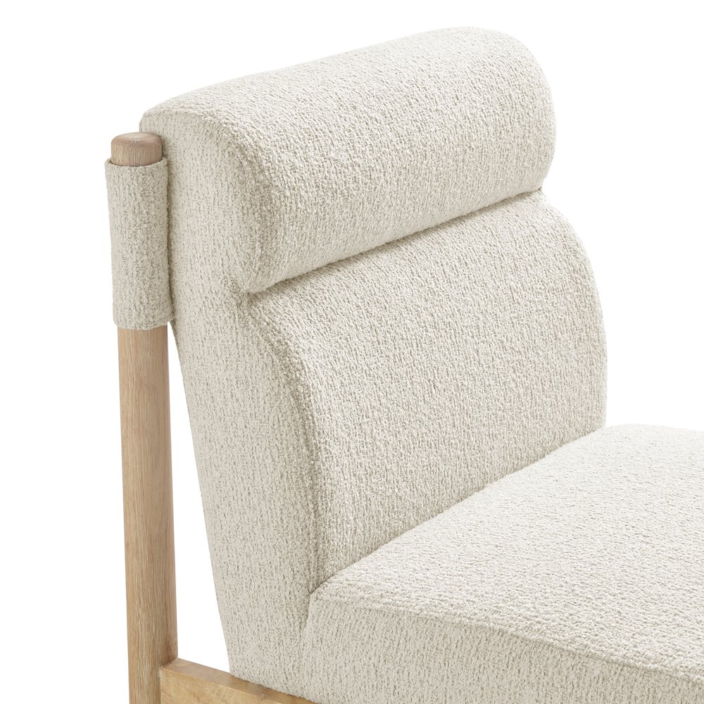 Micah Boucle Dining Side Chair. Picture 7