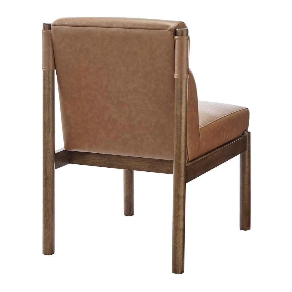 Micah Faux Leather Dining Side Chair. Picture 5
