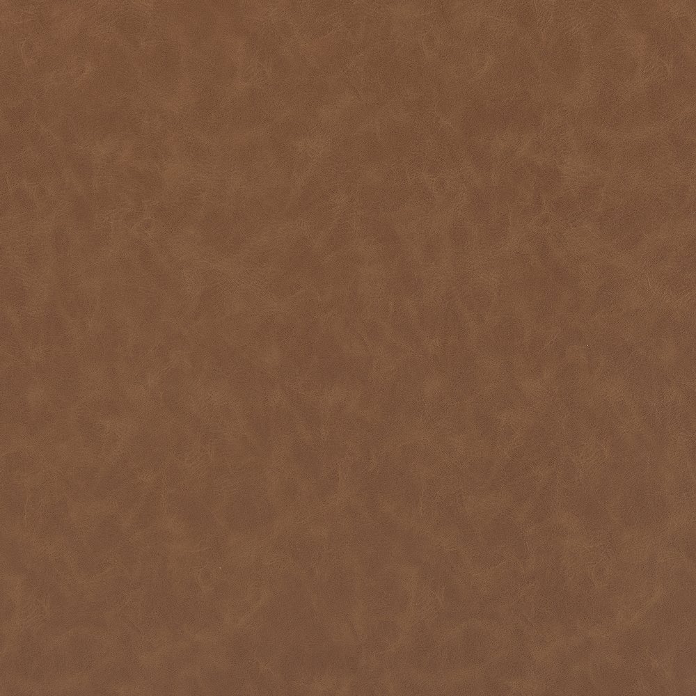 Elora Faux Leather Round Ottoman. Picture 5
