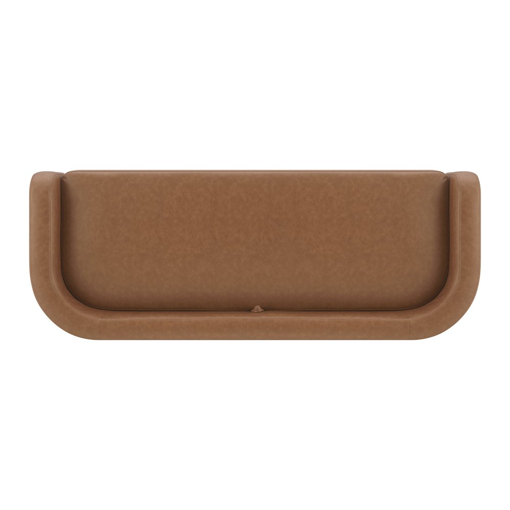 Wendy Faux Leather Storage Bench. Picture 6