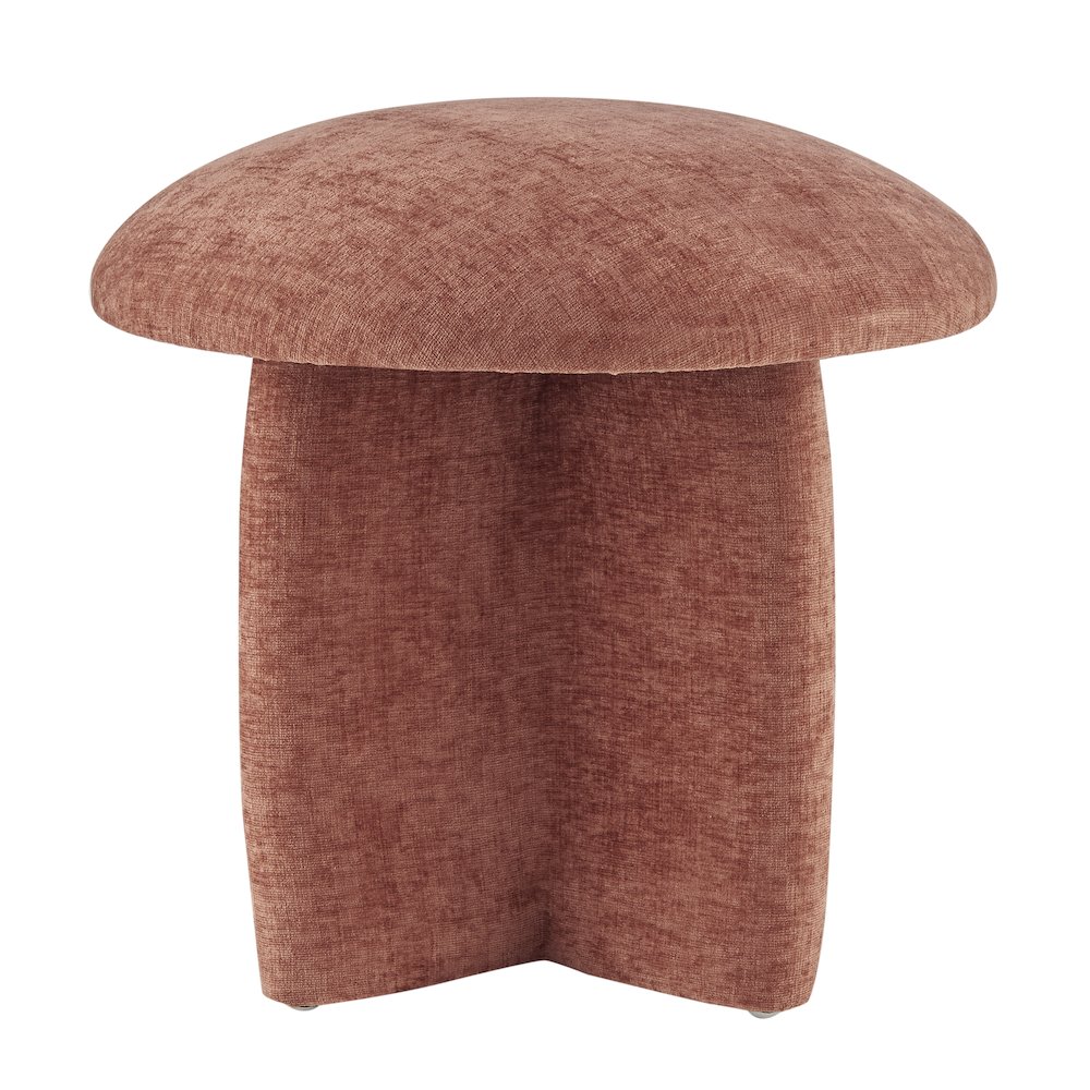 Cielo Chenille Ottoman. Picture 2