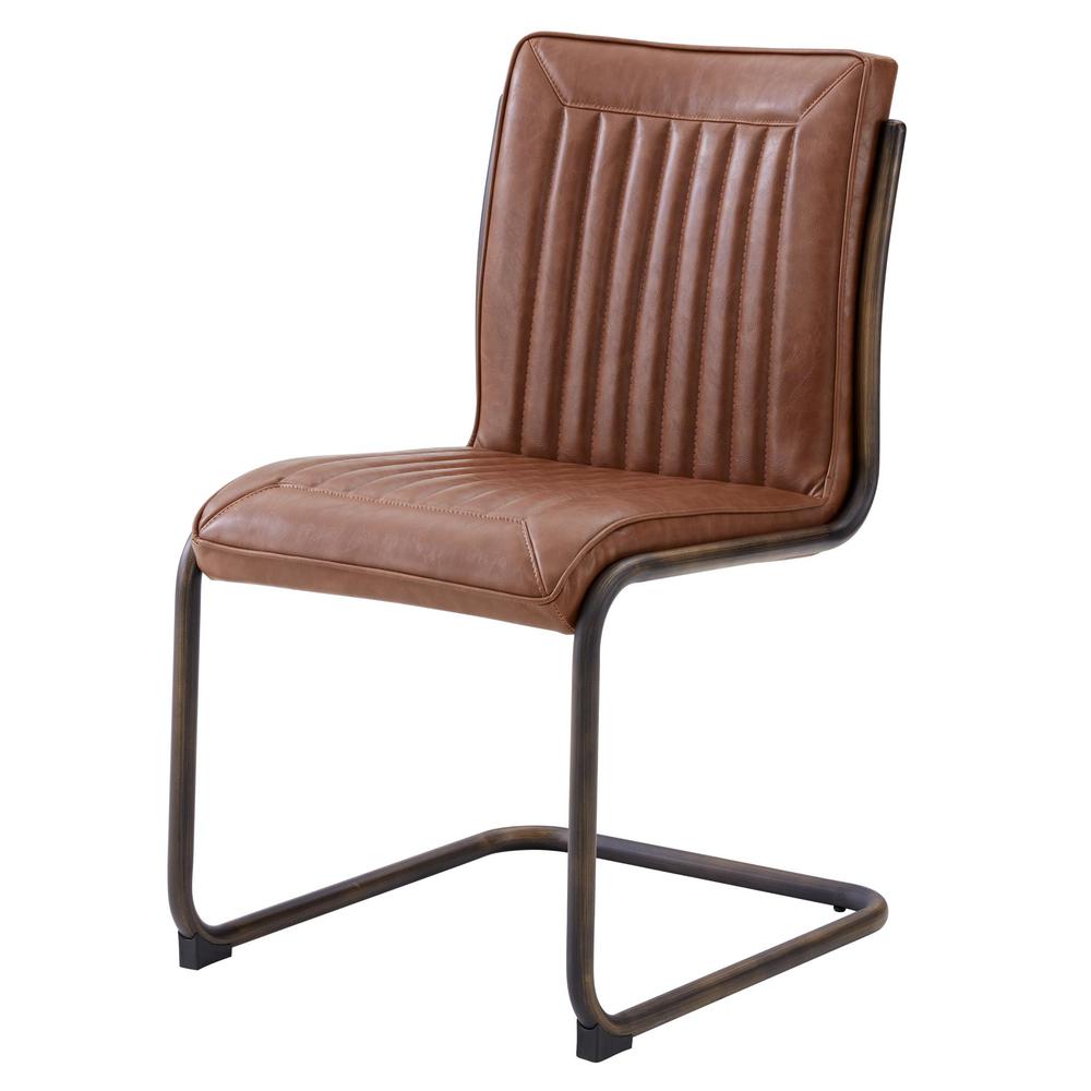 Cooper PU Chair Rubber Gold Frame, (Set of 2). Picture 7