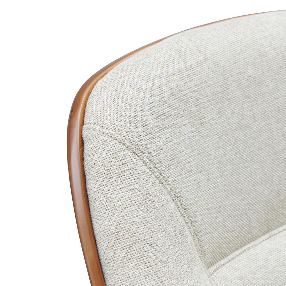 Shaun Fabric Bamboo Office Chair. Picture 9