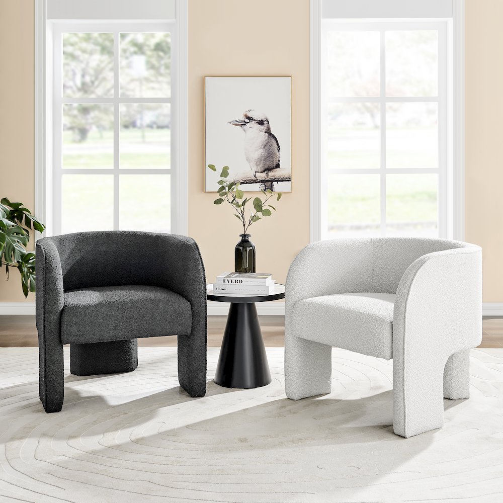 Matteo Boucle Accent Arm Chair. Picture 9