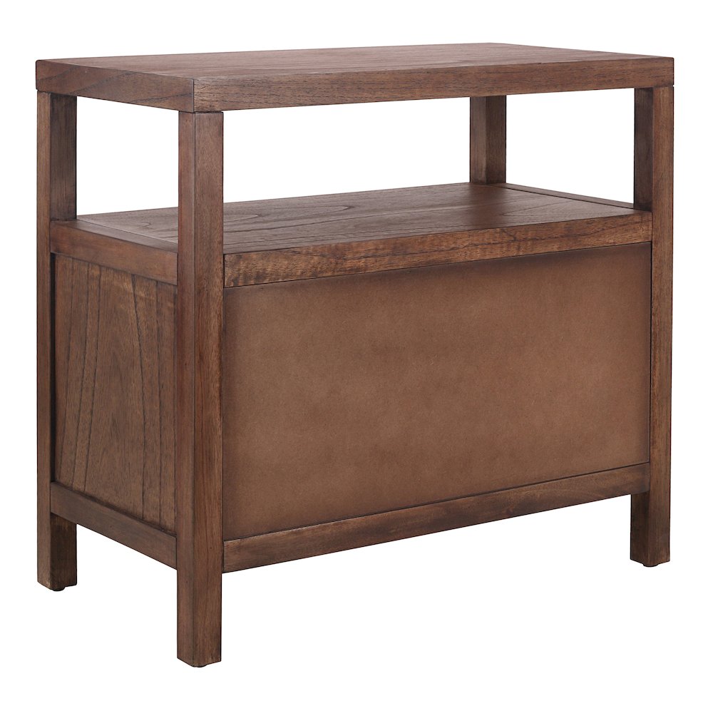 Terrena 2-Drawer Accent Table - Walnut. Picture 6