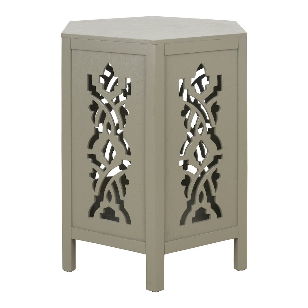 Seema Accent Table - Sage Green. Picture 7