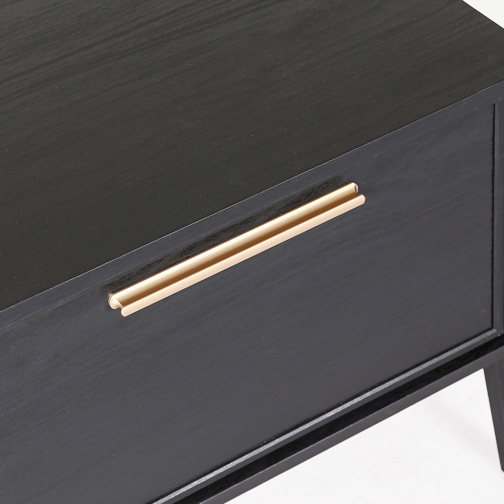 Heaton Low TV Stand - Black. Picture 12