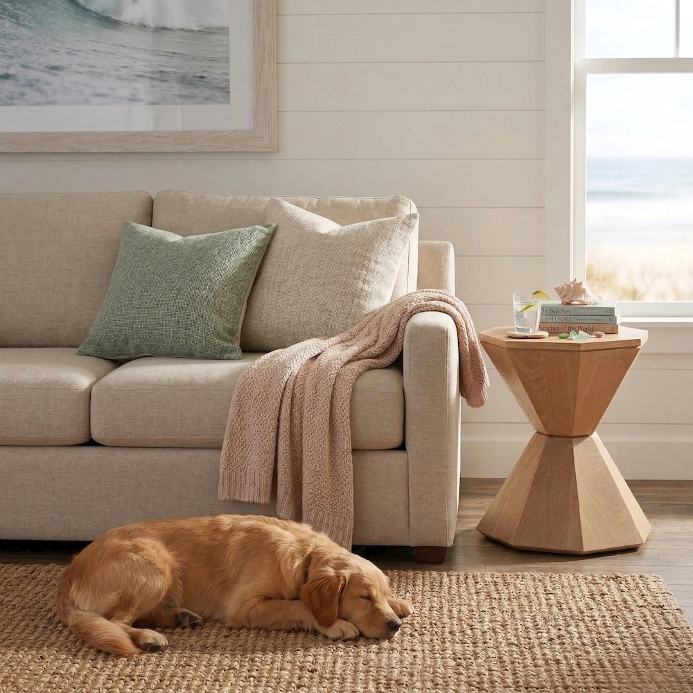 Muska Accent Table - Brushed Sand. Picture 2