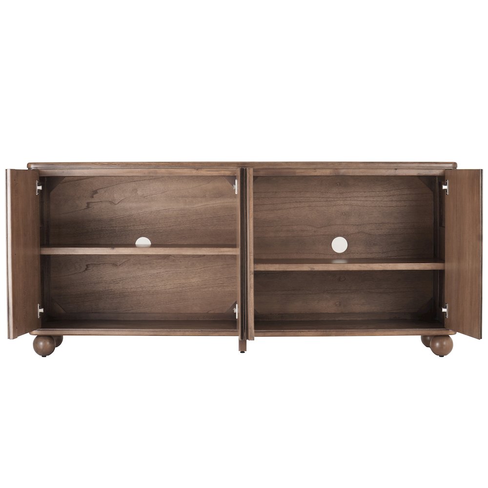 Harlyn 4-Door Buffet - Walnut. Picture 8